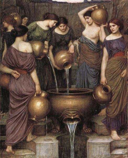 John William Waterhouse The Danaides